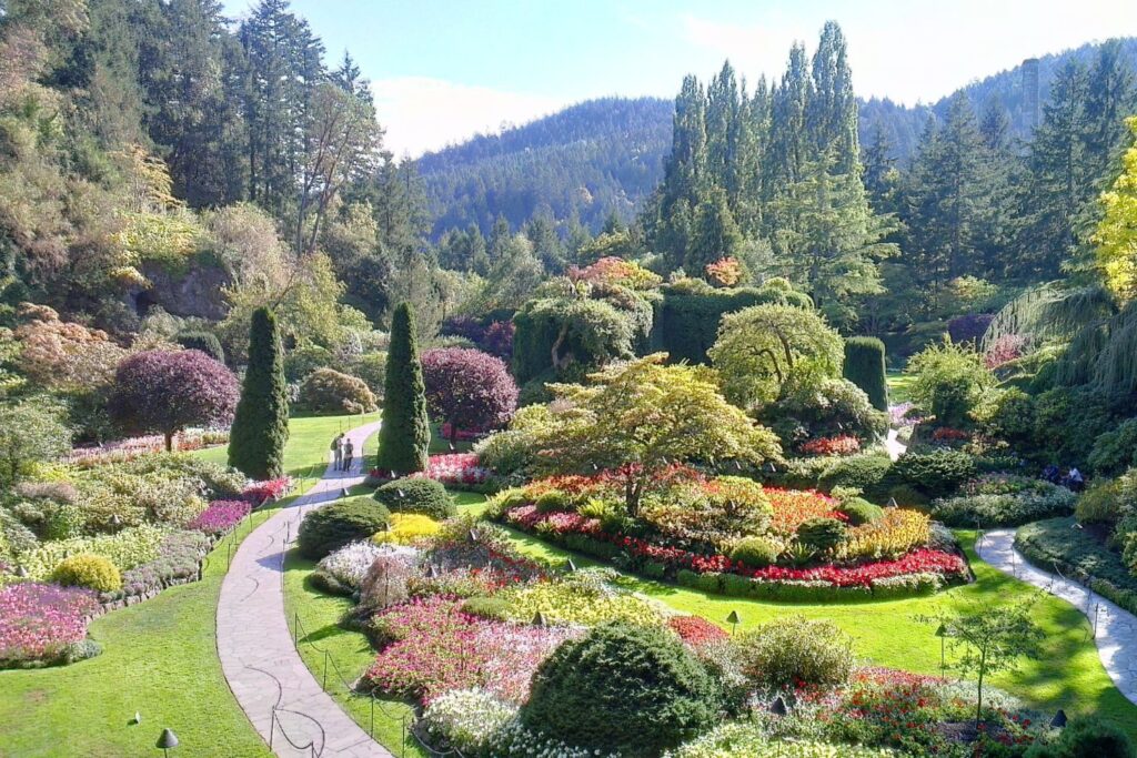 Butchart Gardens, Canada, Most Magical Rose Garden