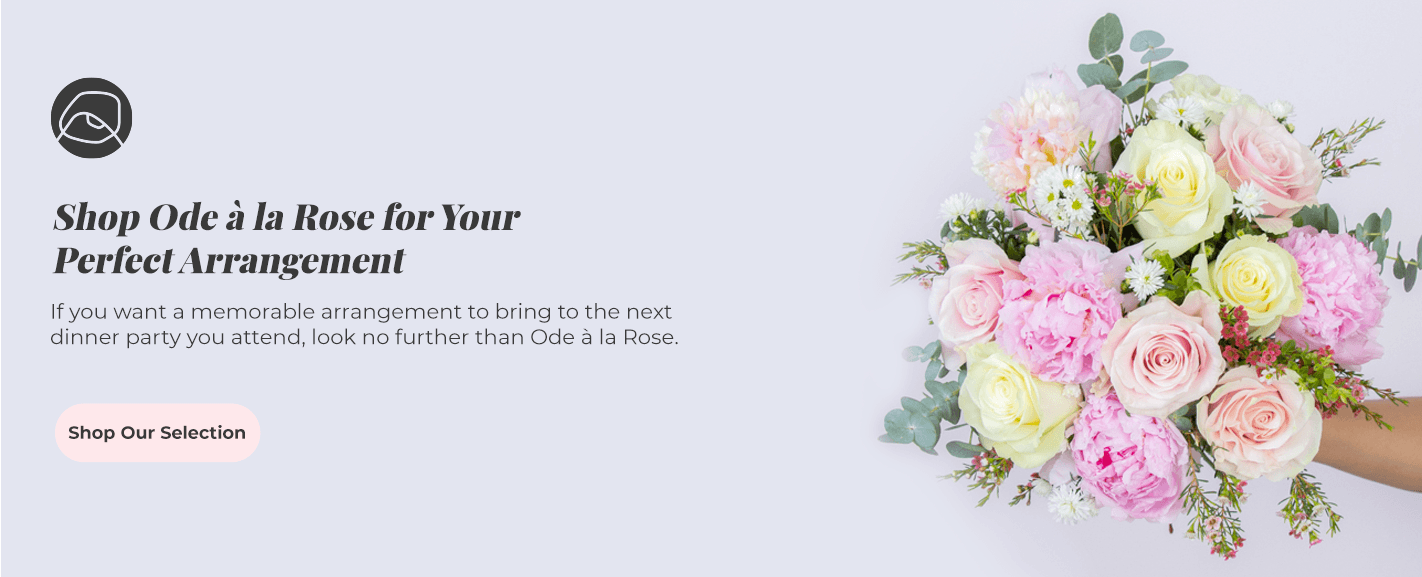 shop ode a la rose arrangement