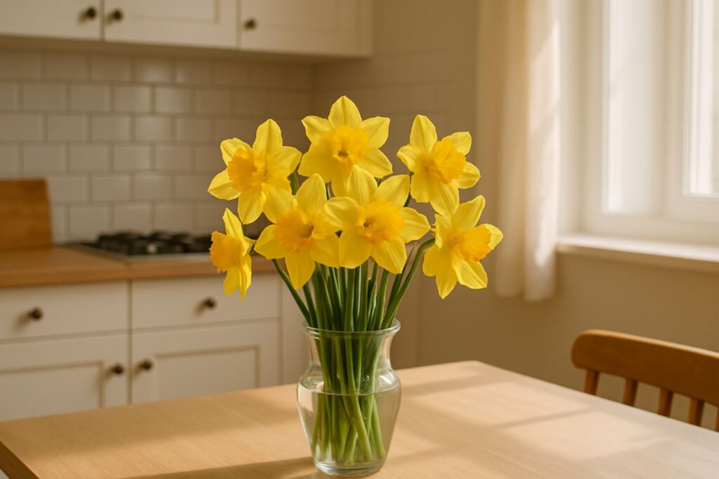 march birth flowers in home decor
